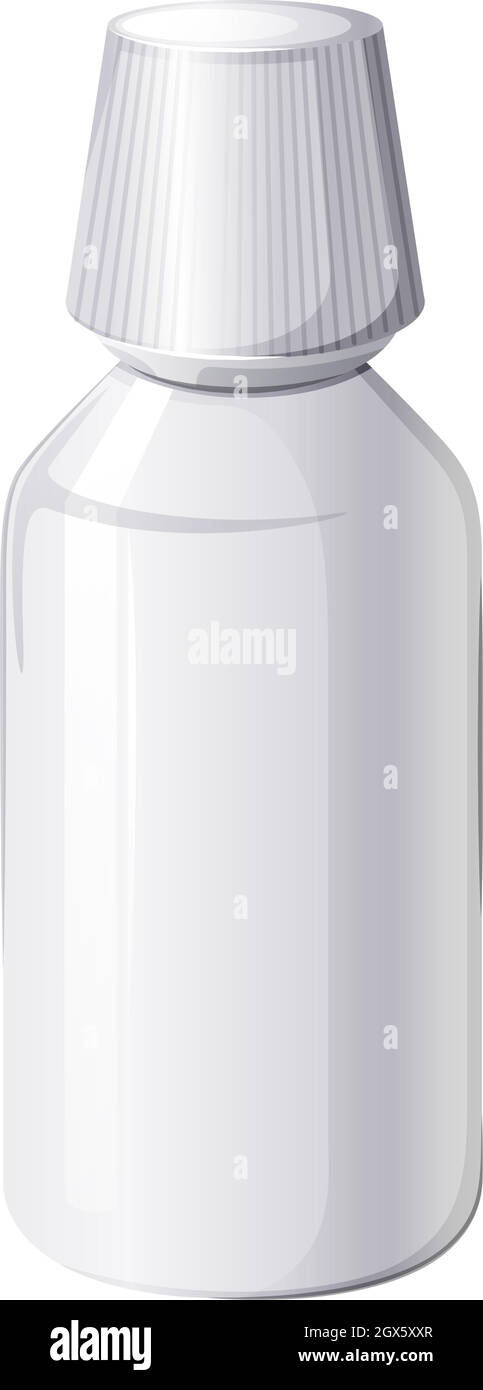 Un contenitore medico Illustrazione Vettoriale