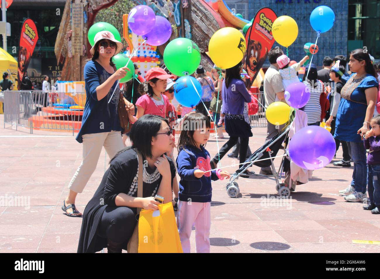 Sfilata di Natale ad Auckland. Nuova Zelanda. 20 novembre 2011 Foto Stock