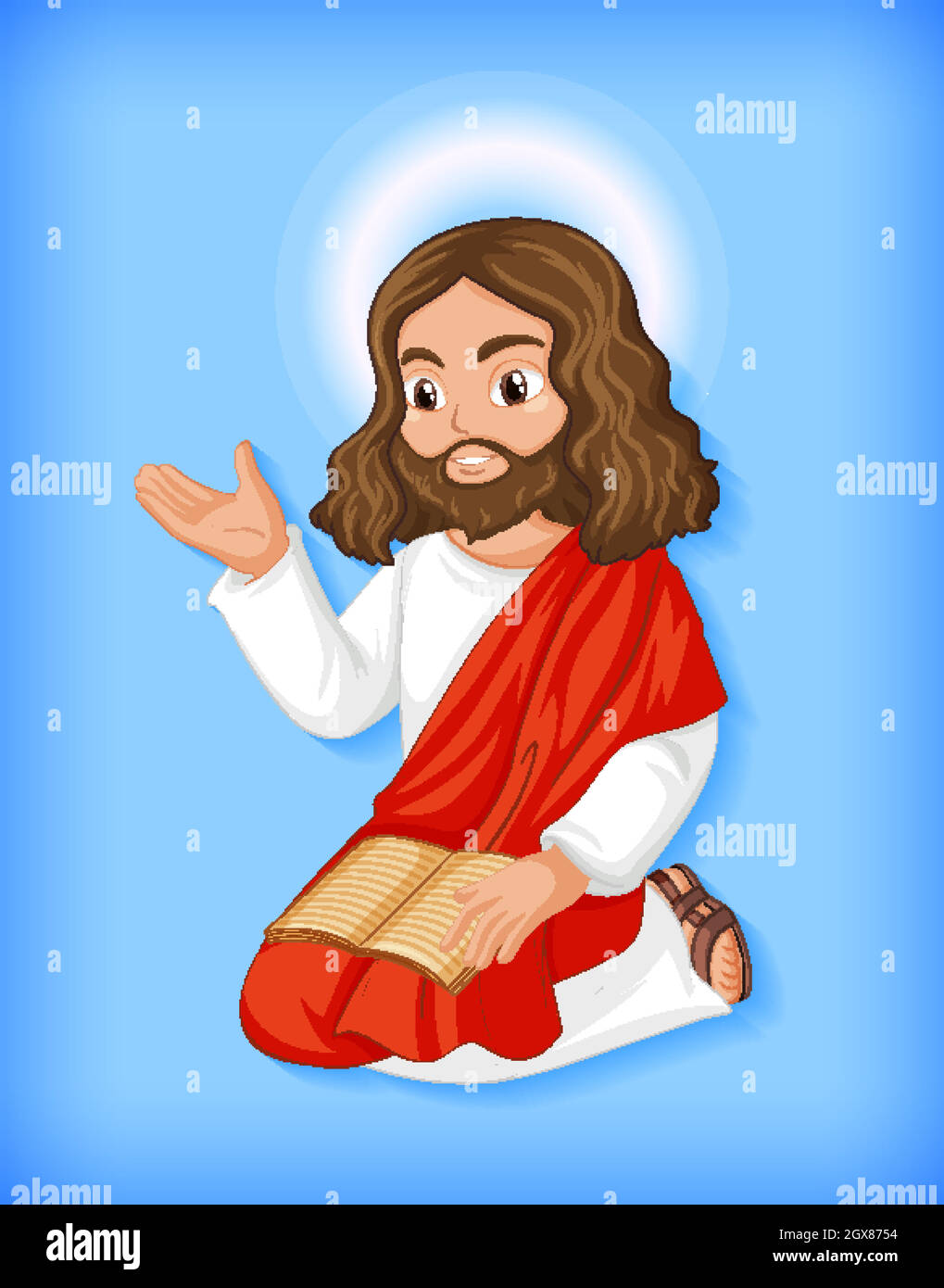 Cartoon image jesus immagini e fotografie stock ad alta risoluzione - Alamy