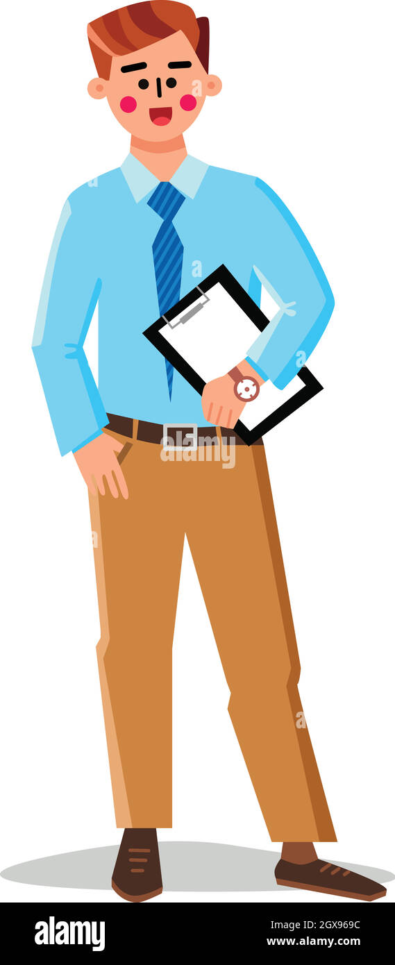 Vettore dell'accordo di holding dell'agente del mediatore del bene immobile Illustrazione Vettoriale