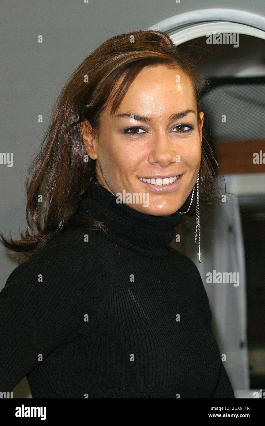 Tara Palmer-Tomkinson all'Earls Court Caravan e spettacolo all'aperto. Foto Stock