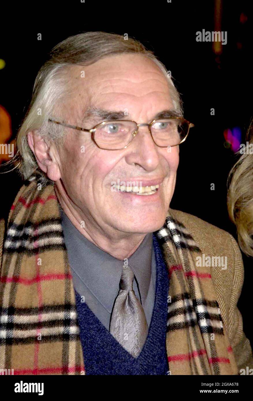 Martin Landau alla prima di 'The pegno', tenutasi a Los Angeles. Foto Stock