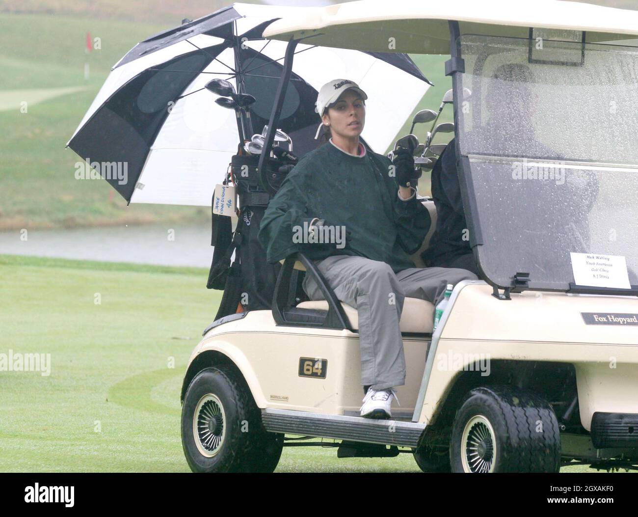 Jamie-Lynn Sigler (Discala) al Torneo di Golf della Youth Foundation, Mohegan Sun, CT. Foto Stock