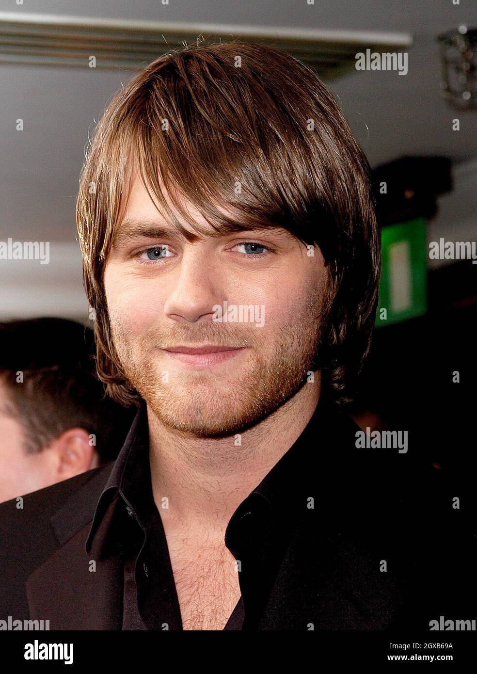 Brian McFadden all'HMV Football Extravaganza al Grosvenor House Hotel, Park Lane, Londra, 29.03.05. Foto Stock