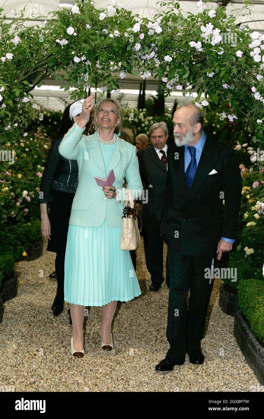 Presenziate il Principe e la Principessa Michael di Kent. Foto Stock