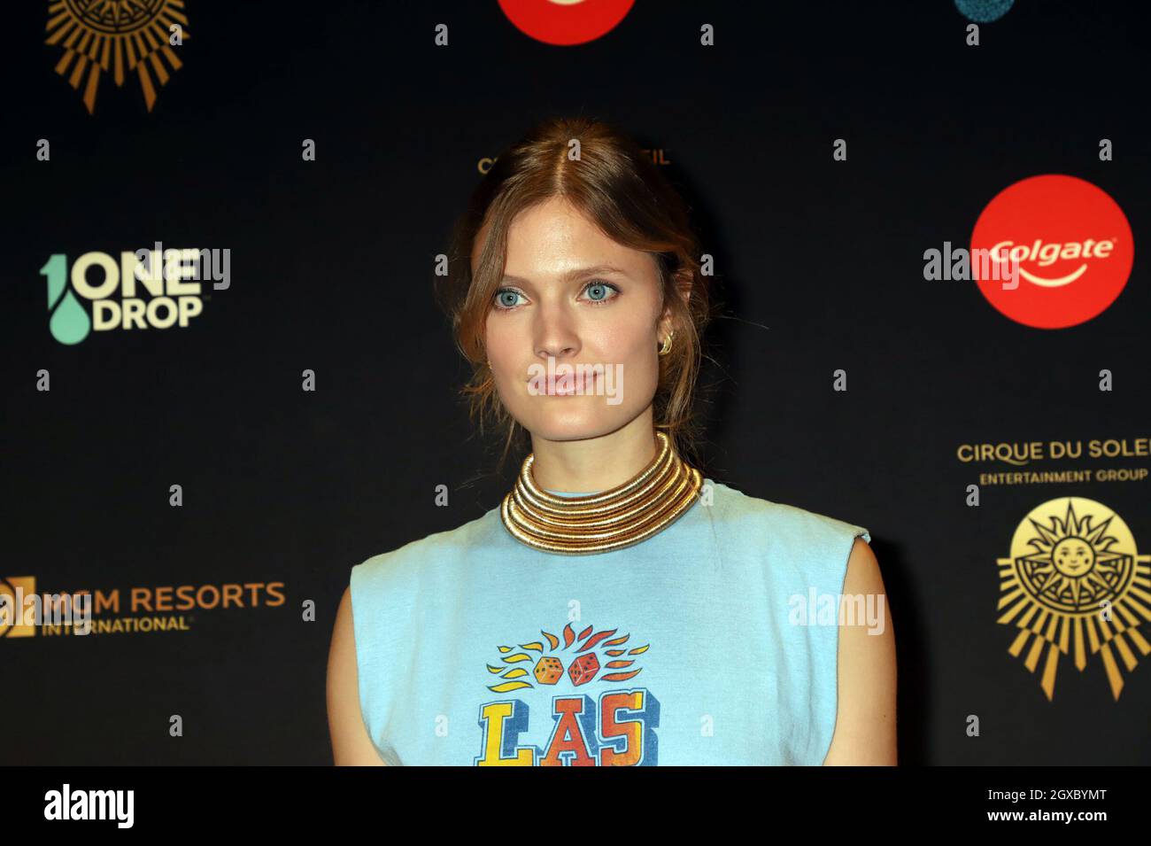 Constance Jablonski partecipa alla settima edizione della Premiere "una notte per una goccia" Foto Stock