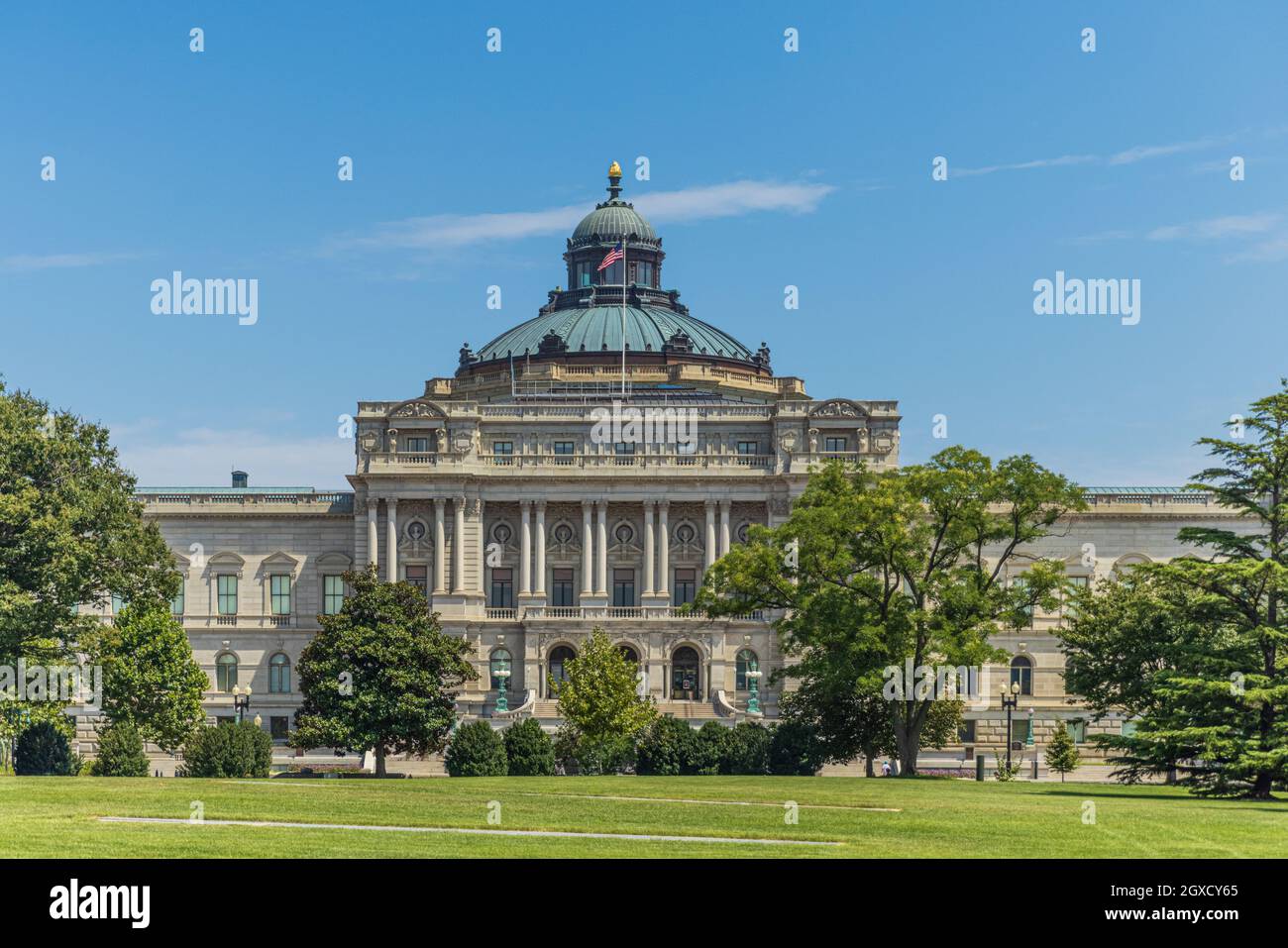 Biblioteca del Congresso a Washington D.C. USA Foto Stock