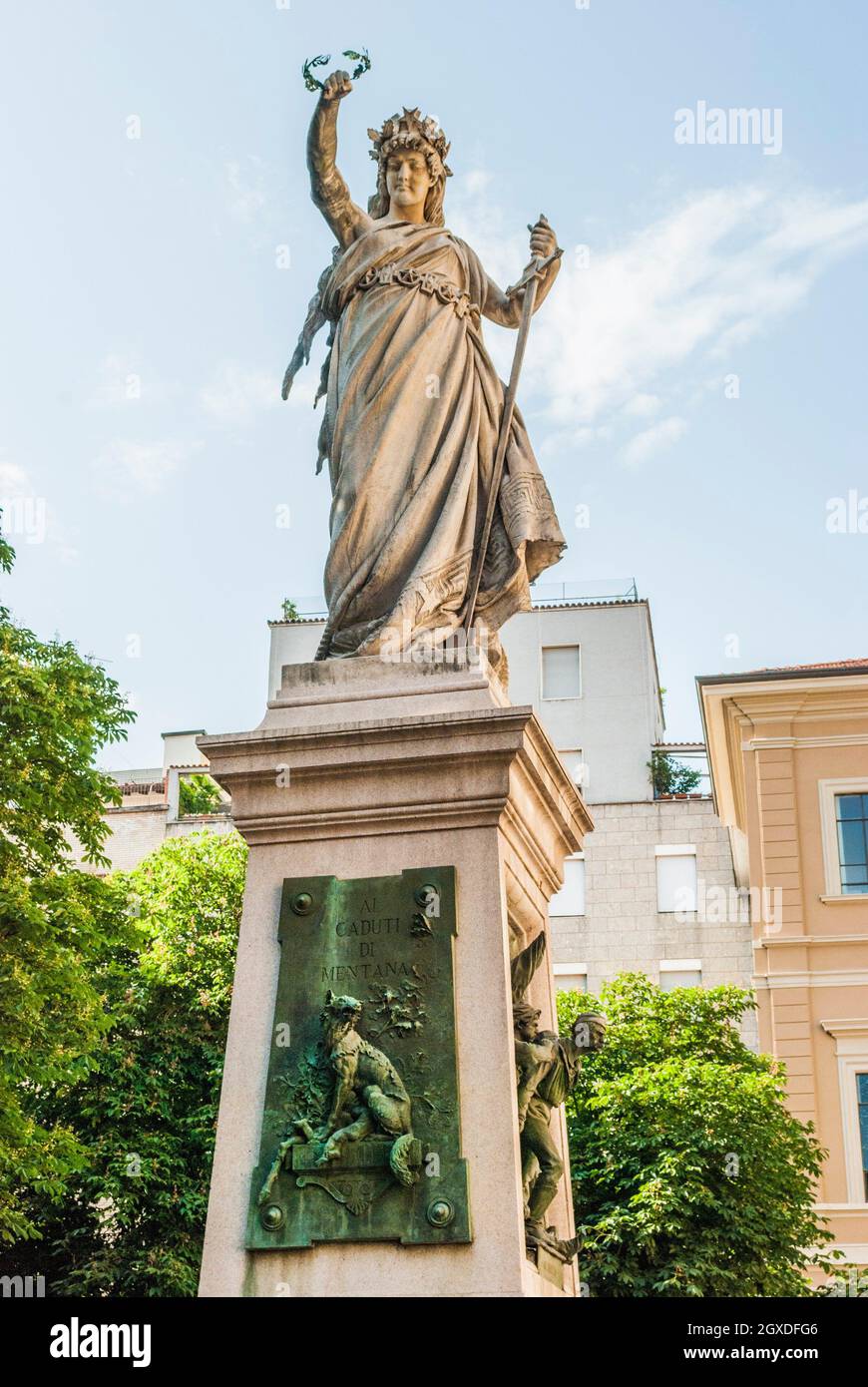 Monumento ai caduti di mentana immagini e fotografie stock ad alta ...