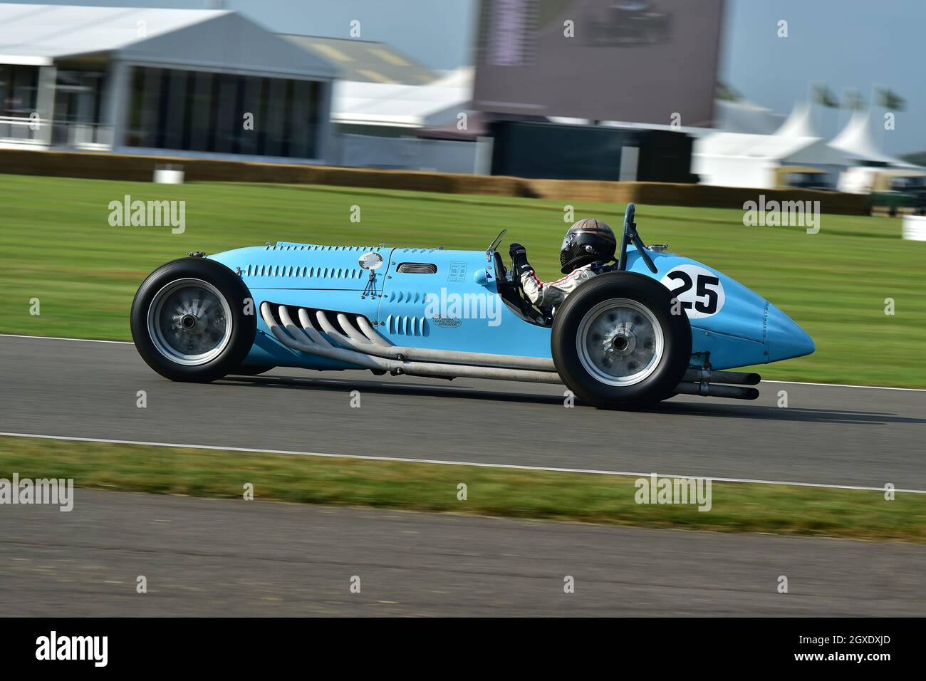 Luc Brandts, Talbot-Lago Type 26C, Festival of Britain Trophy, esempi dal 1930 al 1951 di Gran Premio e Voiturette vetture, Goodwood Reviva Foto Stock