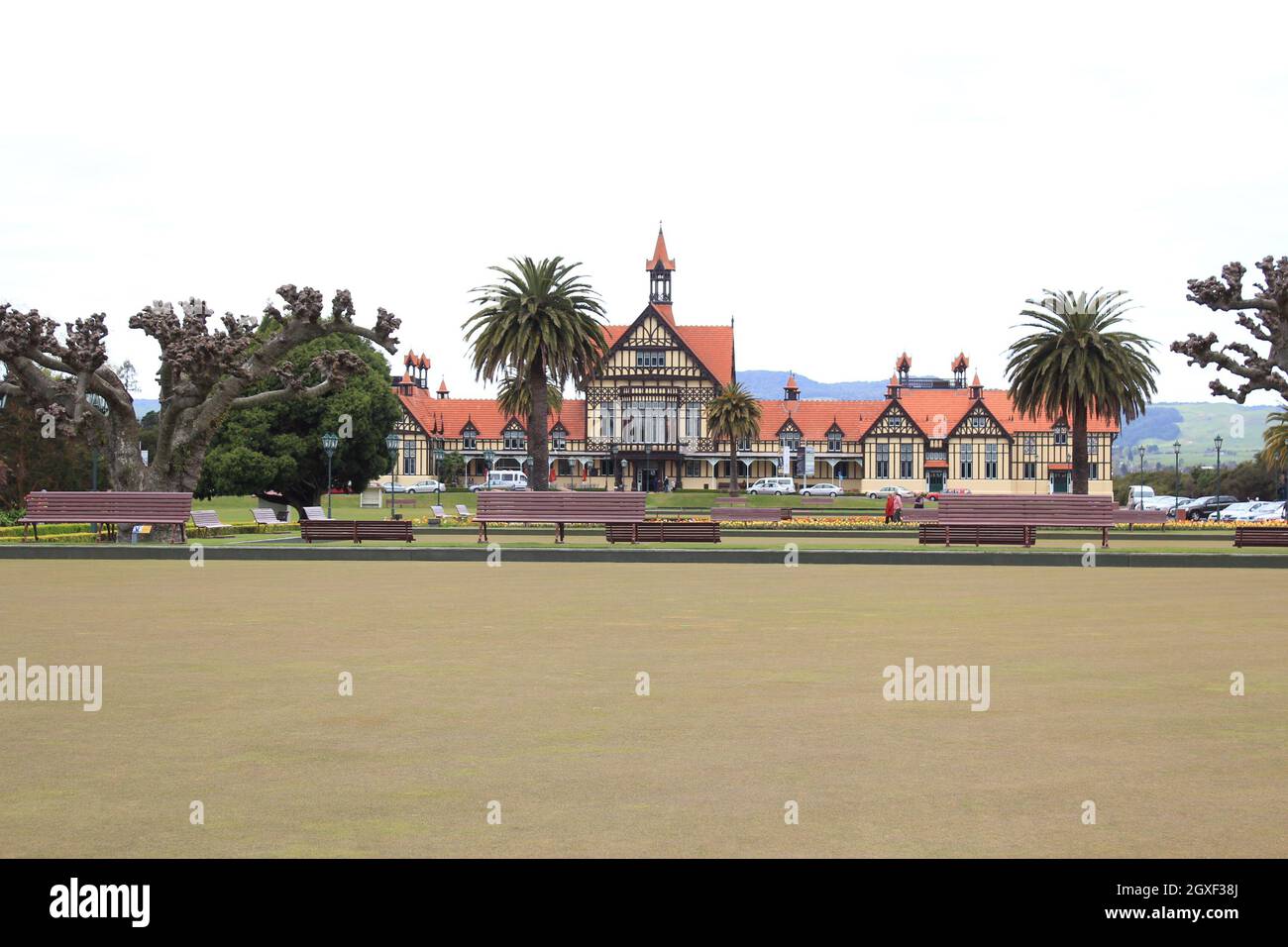 Giardino governativo a Rotorua, Nuova Zelanda. 17 Ott 2011 Foto Stock