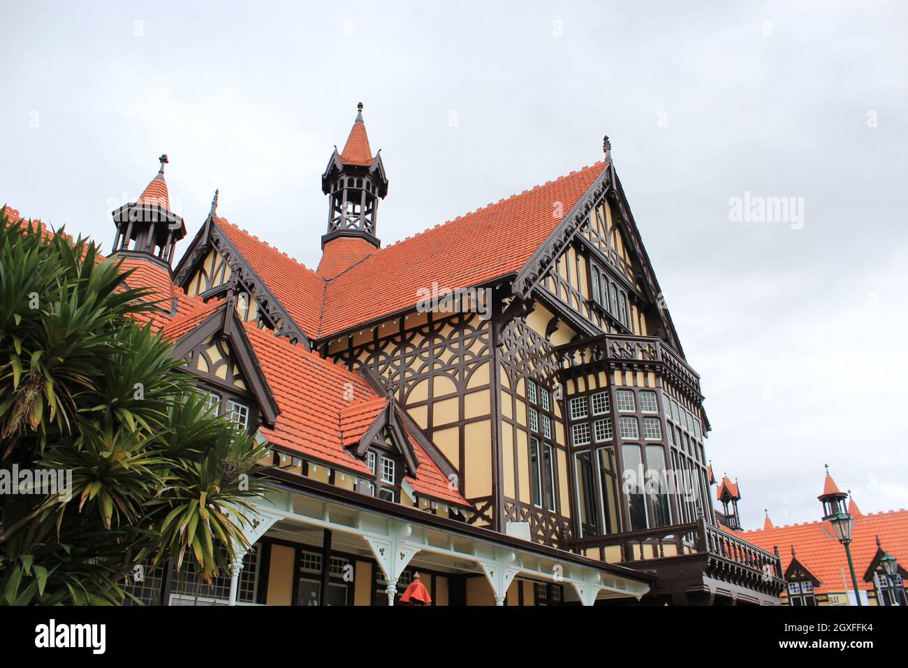 Giardino governativo a Rotorua, Nuova Zelanda. 17 Ott 2011 Foto Stock