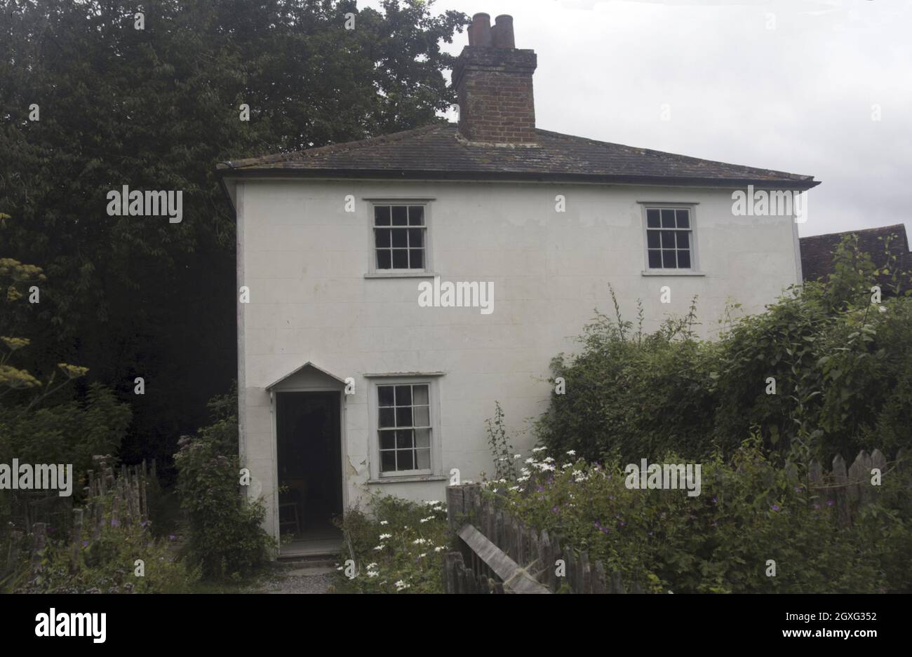 CASE DEL 19 ° SECOLO WHITTAKER'S; DOWNLAND MUSEUM Foto Stock