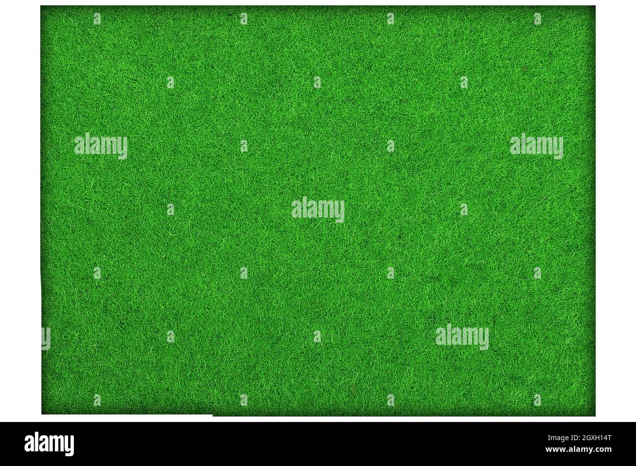 Mappa del Colorado su feltro verde Foto Stock