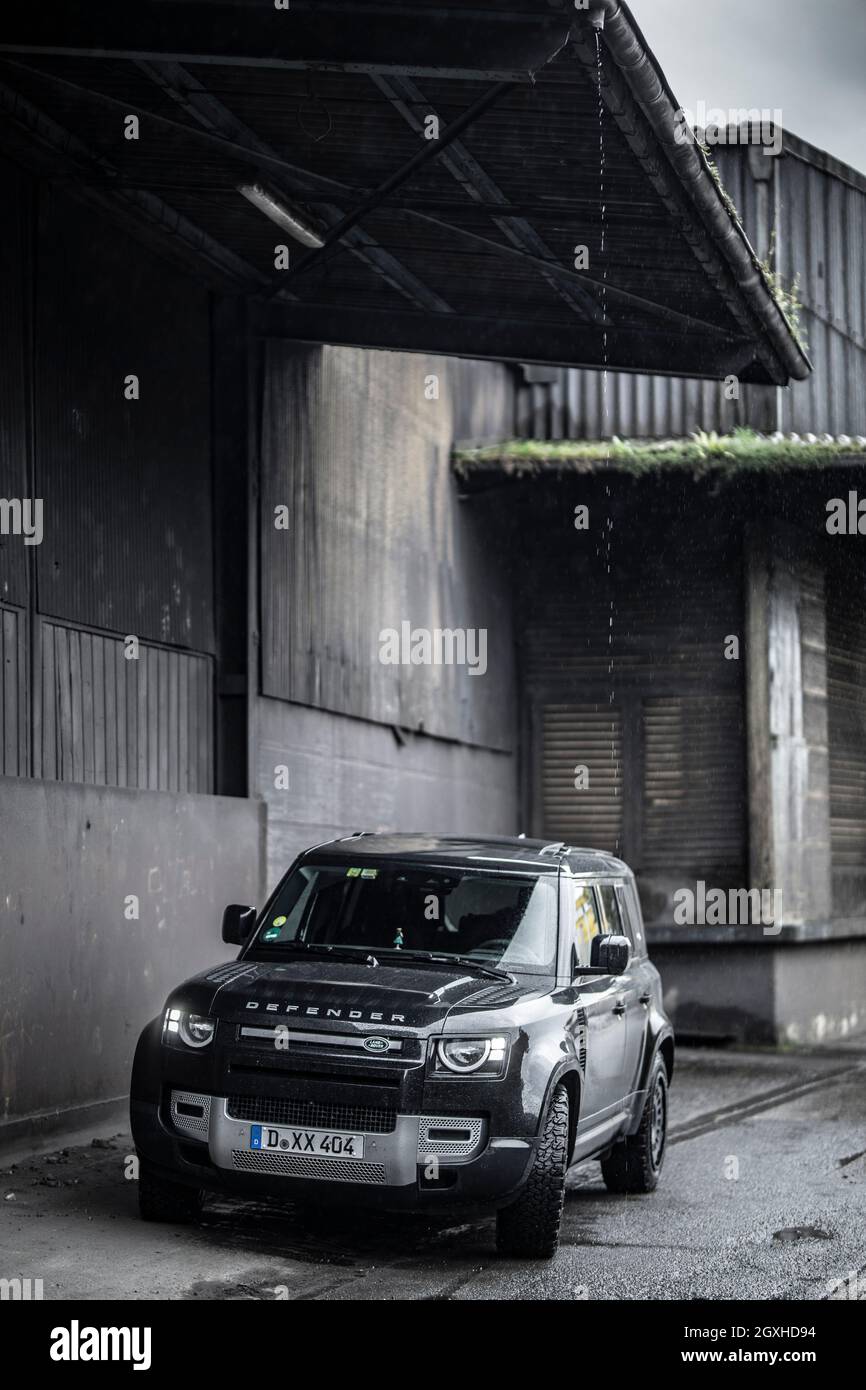Land Rover Defender Aktuelles modello Defender2 Foto Stock