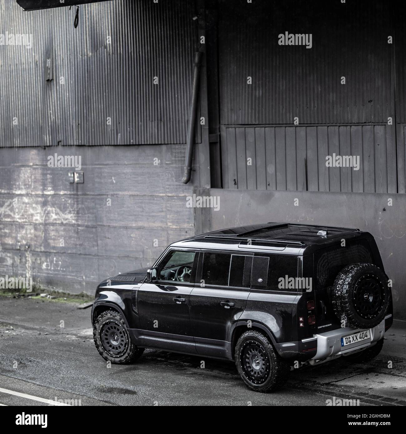 Land Rover Defender Aktuelles modello Defender2 Foto Stock