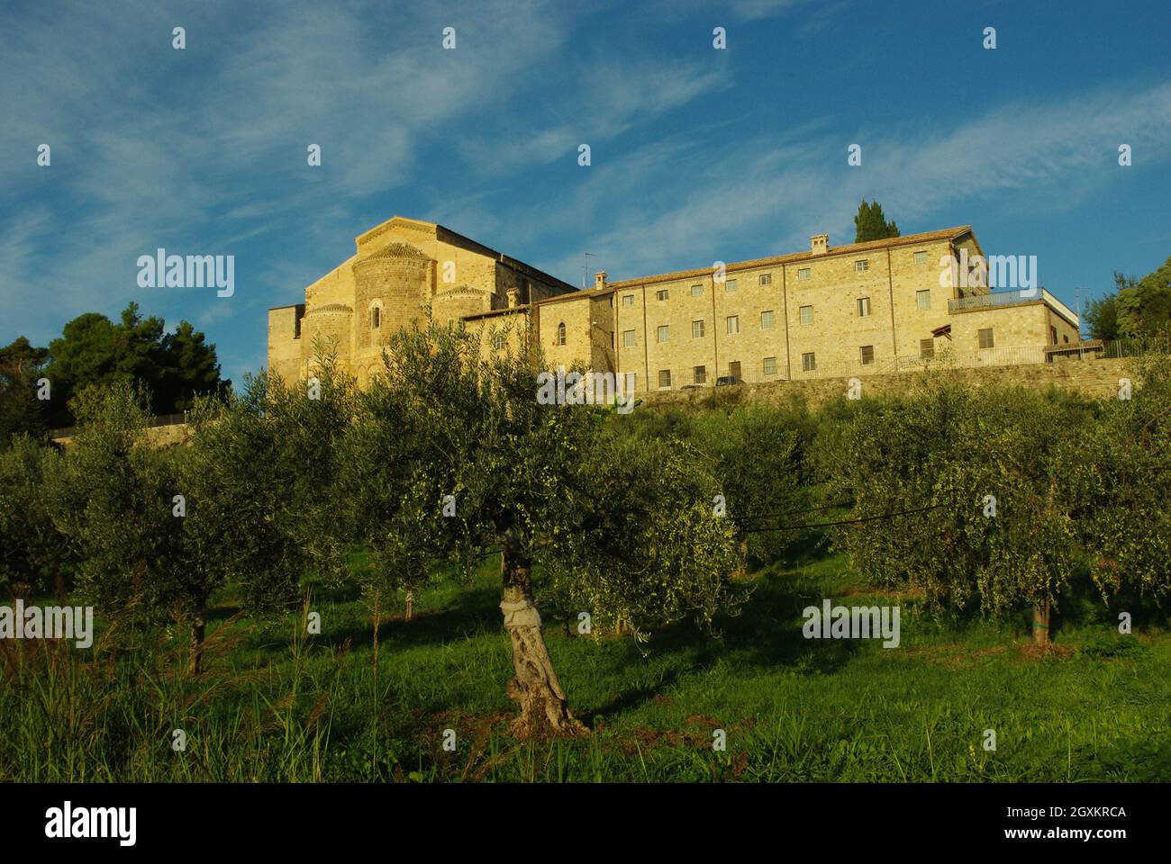 Fossacesia - Abruzzo - Abbazia di San Giovanni in Venere - stile architettonico: Romanico - gotico Foto Stock