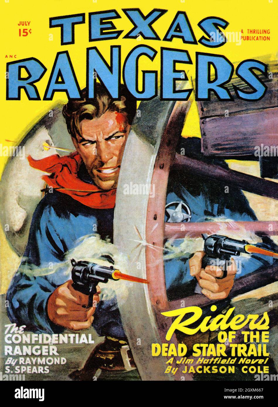 Piloti del Dead Star Trail Foto Stock