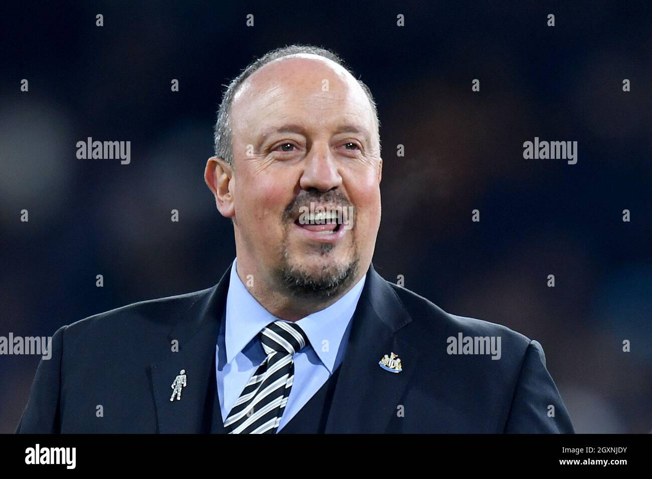 Newcastle United manager Rafael Benitez Foto Stock