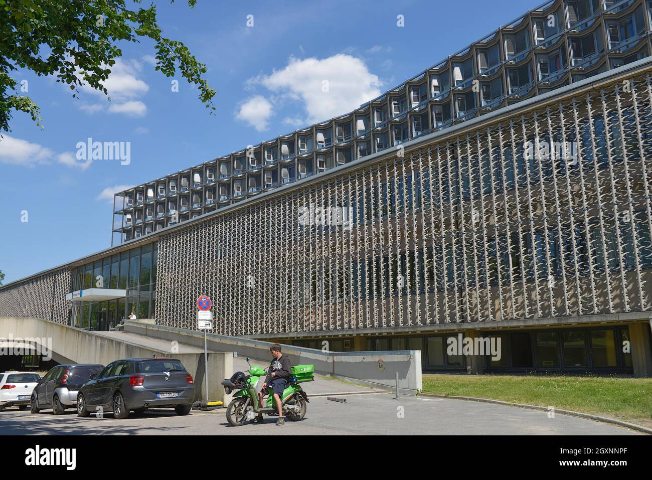 Benjamin Franklin Hospital, Hindenburgdamm, Steglitz, Berlino, Germania Foto Stock