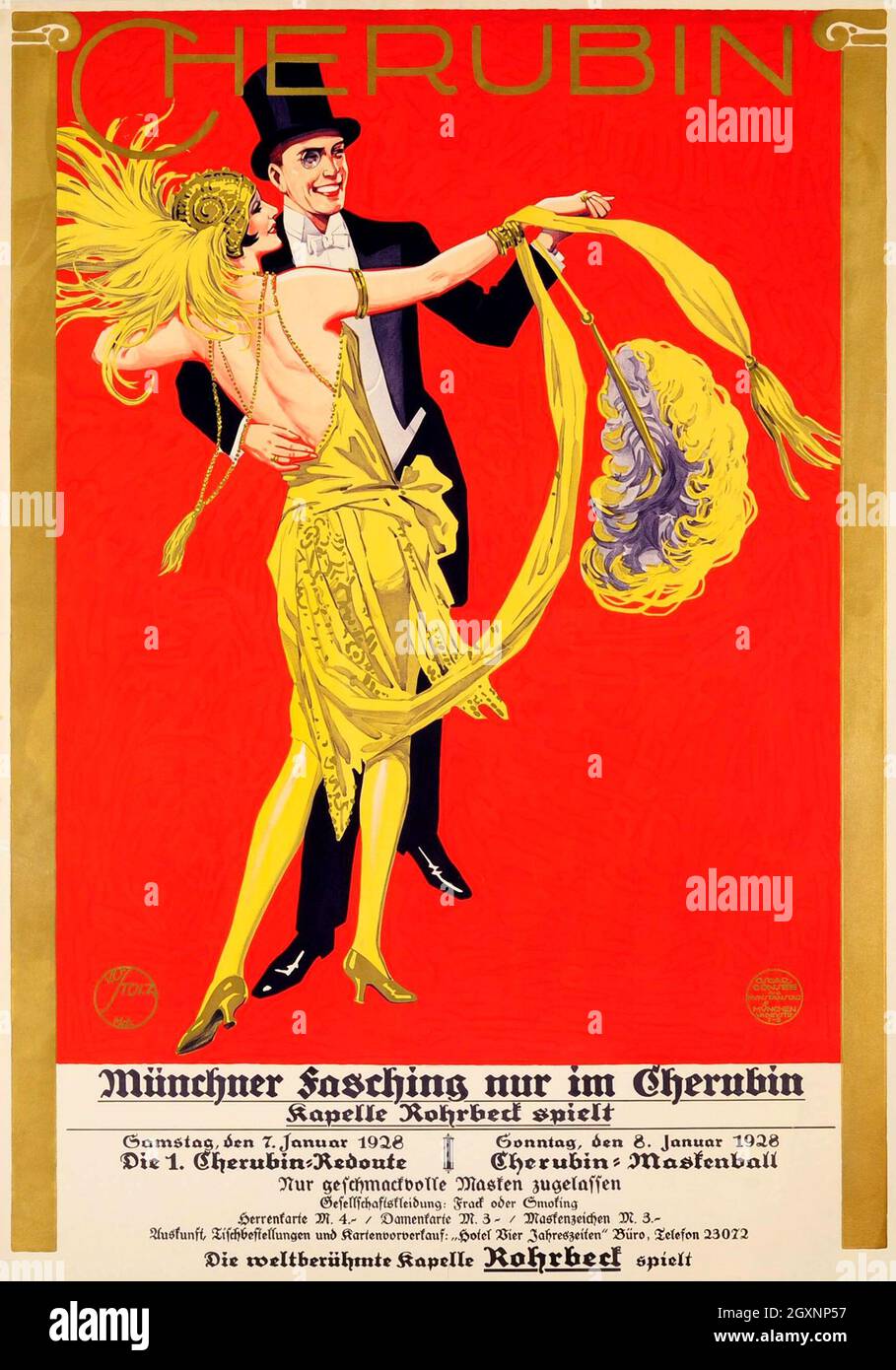 Cherubin Foto Stock