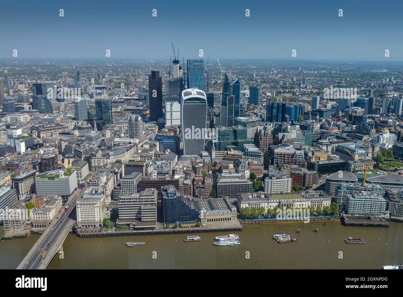 Financial District, The City of London, Londra, Inghilterra, Regno Unito Foto Stock