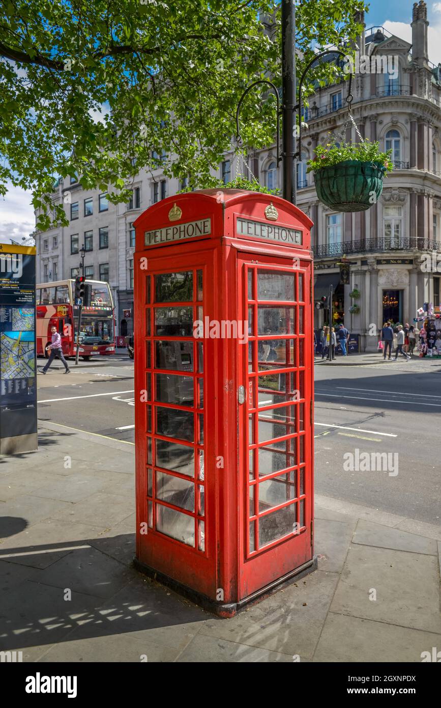 Telefono, Londra, Inghilterra, Gran Bretagna Foto Stock