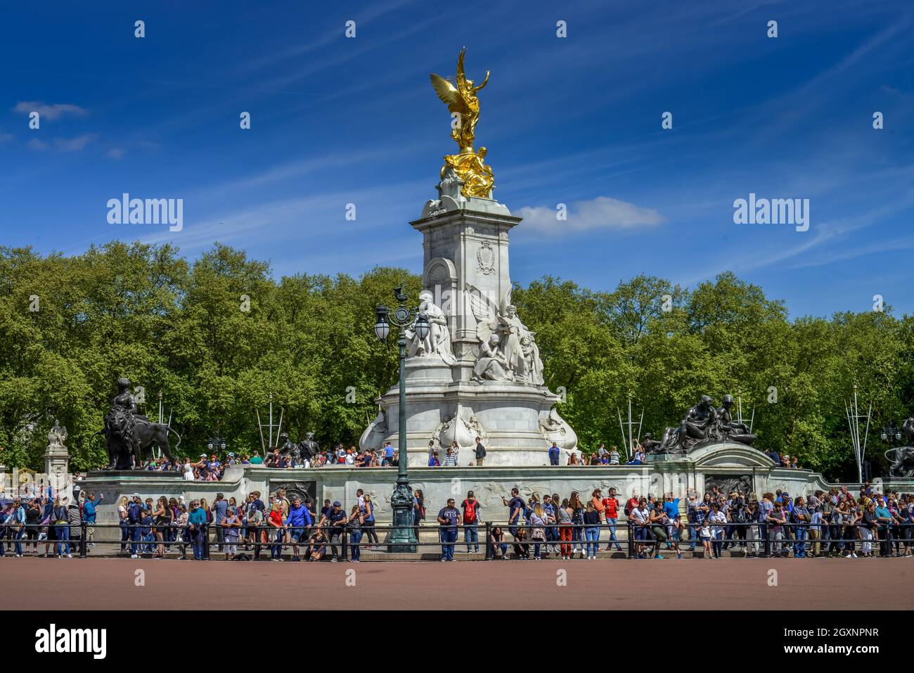 Memoriale della Victoria, London, England, Regno Unito Foto Stock