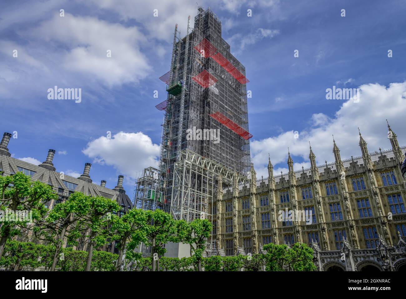 Il Palazzo di Westminster, London, England, Regno Unito Foto Stock