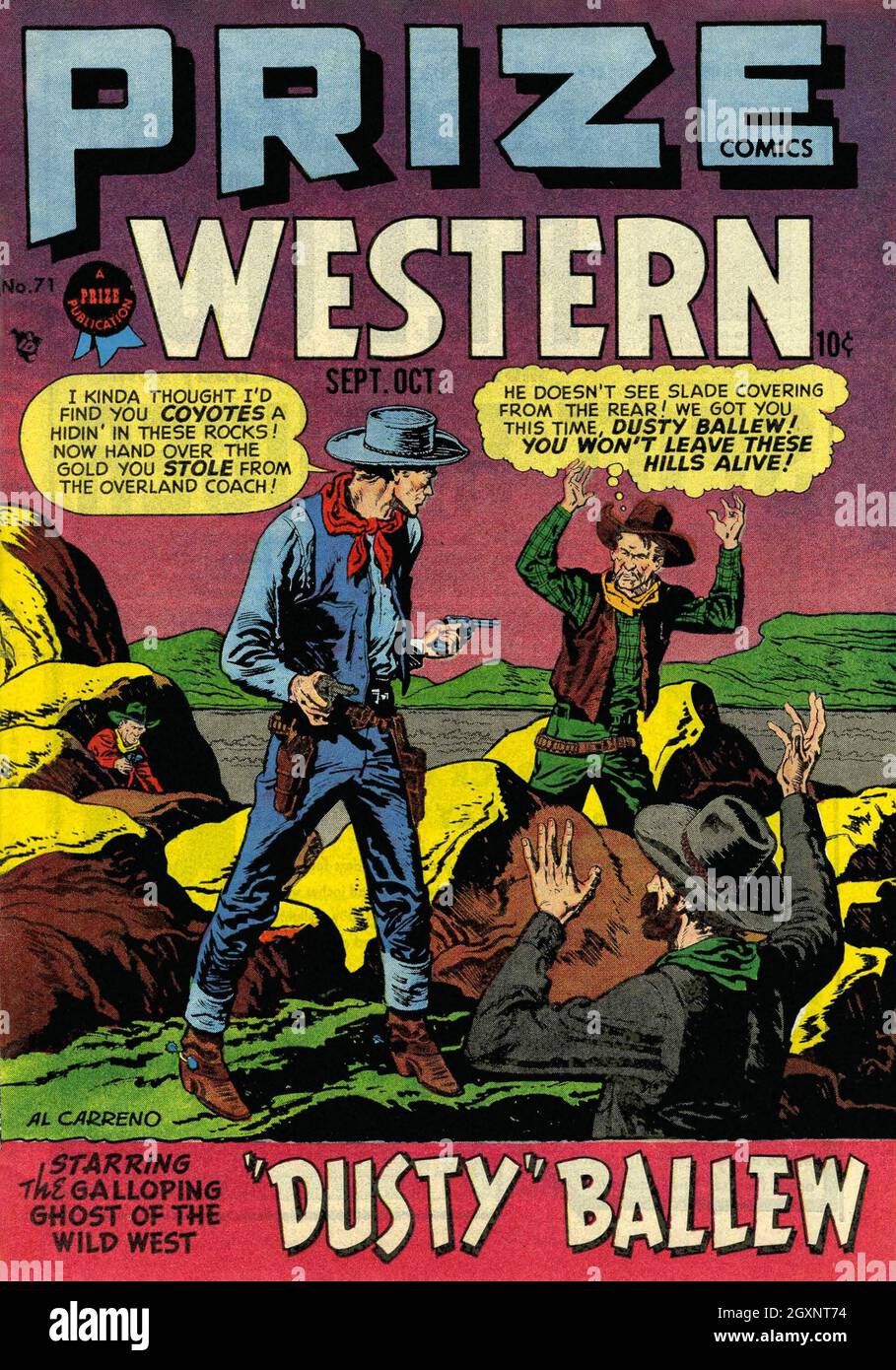 Non lascerai queste colline Alive! Foto Stock