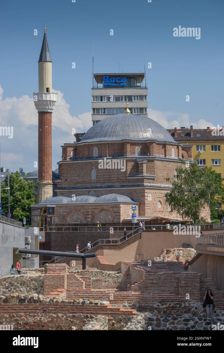 Banya Bashi moschea, Sofia, Bulgaria Foto Stock