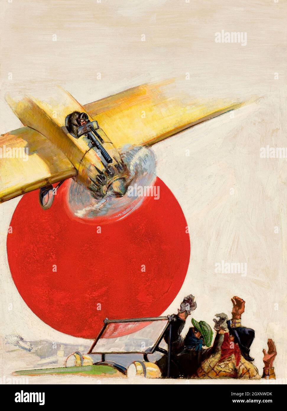 Nabed dall'aria Foto Stock