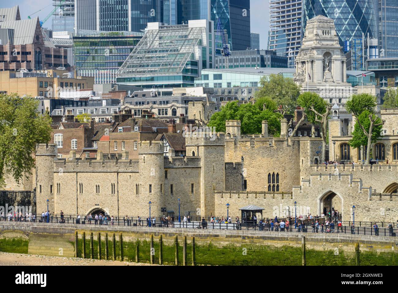 Torre di Londra, London, England, Regno Unito Foto Stock