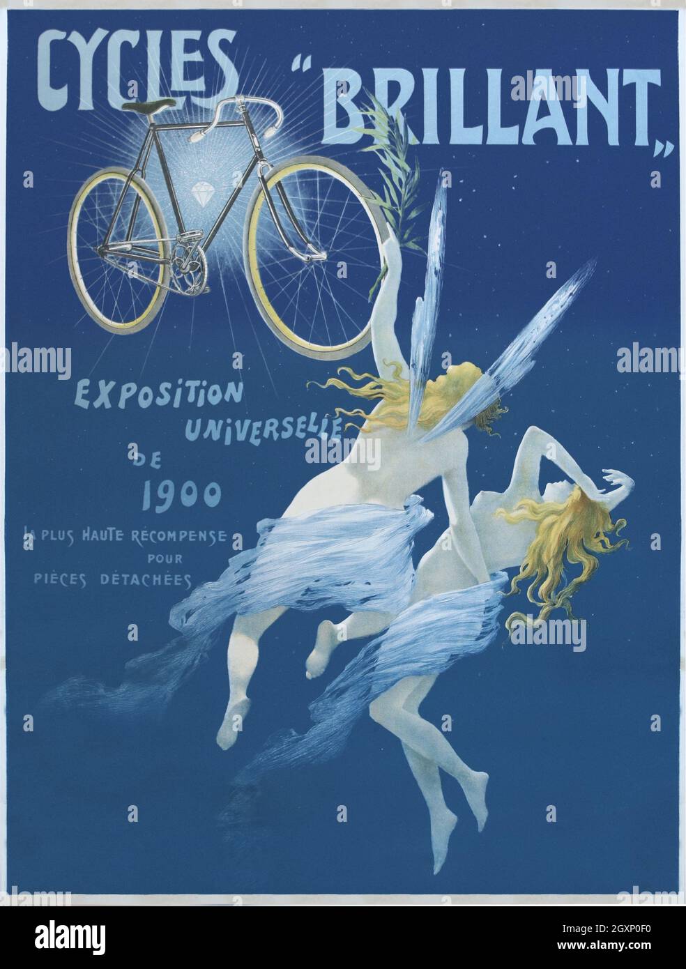 Cycles Brillant - esposizione Universelle De 1900 Foto Stock