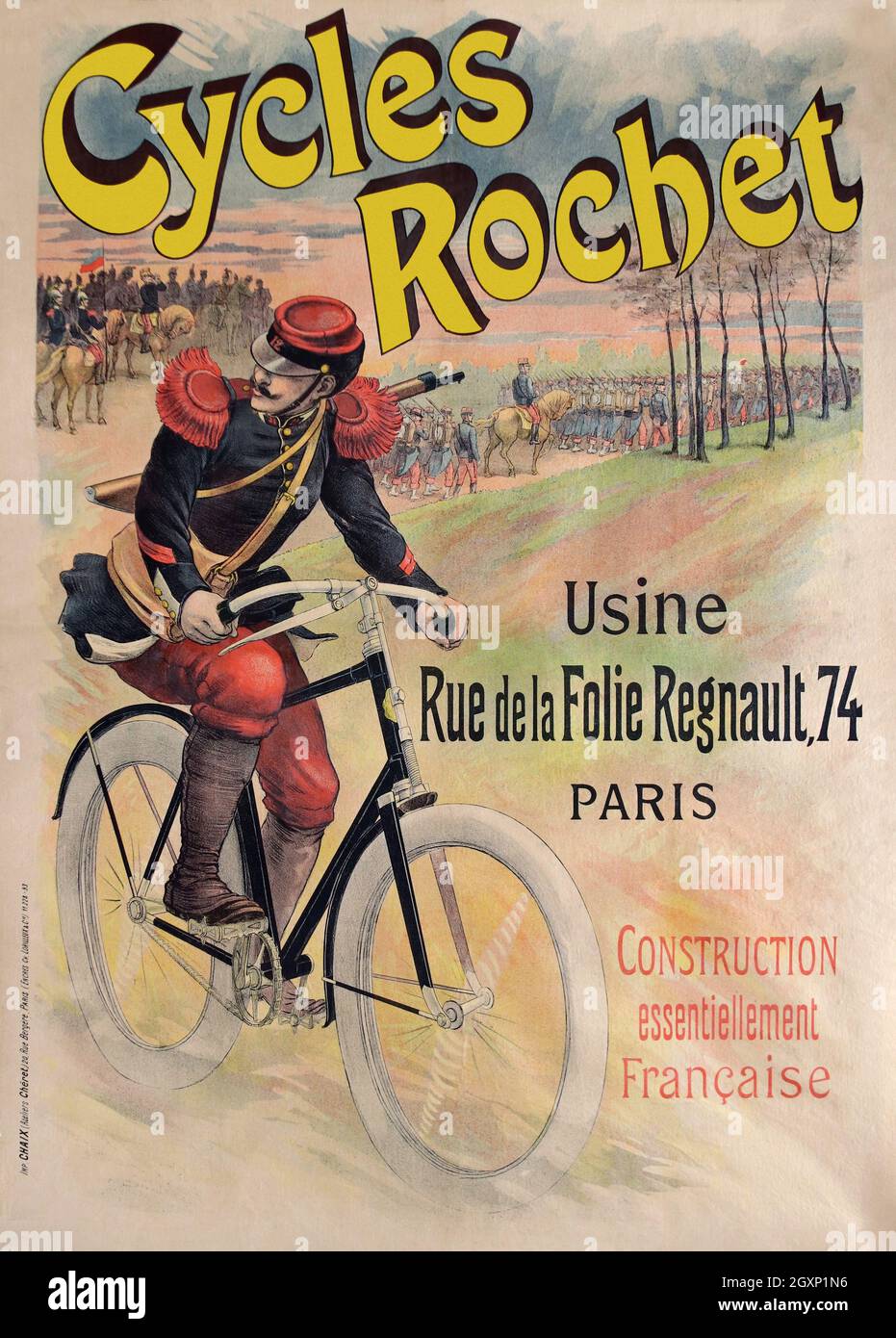 Cycles Rochet - Construction essentiellement Jean-Bel Foto Stock