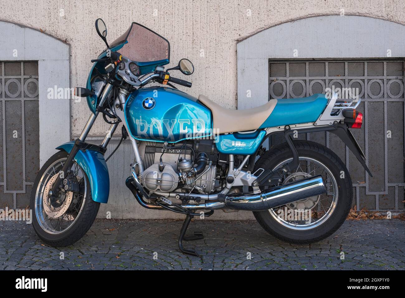 BMW Motorbike, R 80, Monaco, Baviera superiore, Baviera, Germania Foto Stock