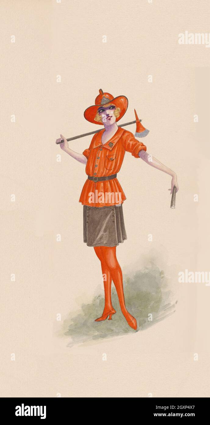 Il vigile del fuoco, 27 Foto Stock