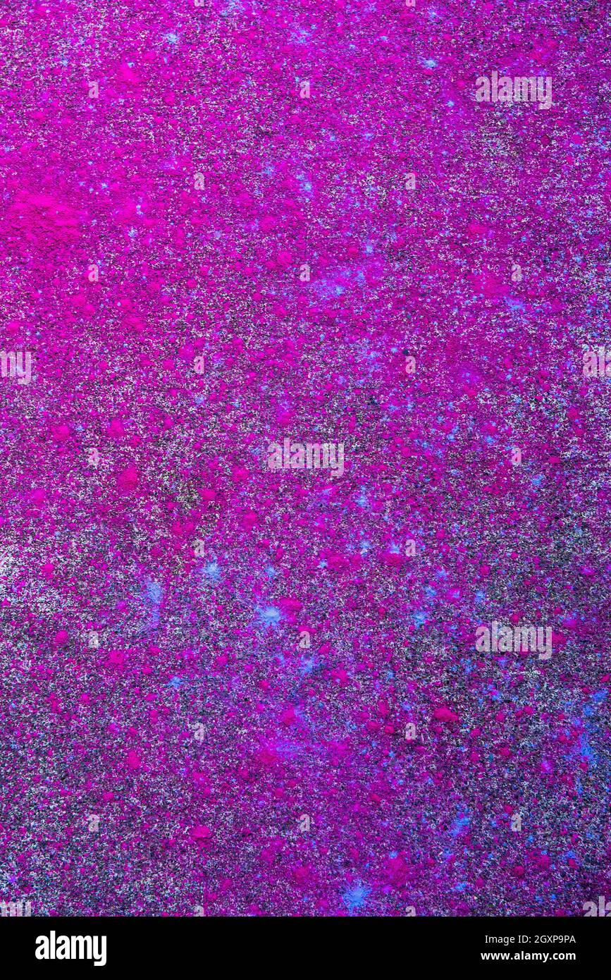 Viola e rosa brillanti. Foto Stock