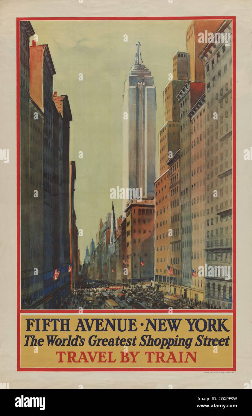 Fifth Avenue, New York Foto Stock