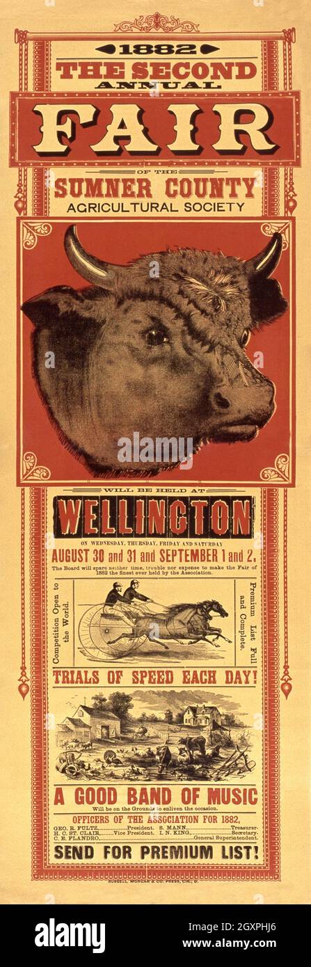Sumner County Agricultural Society Fair Foto Stock