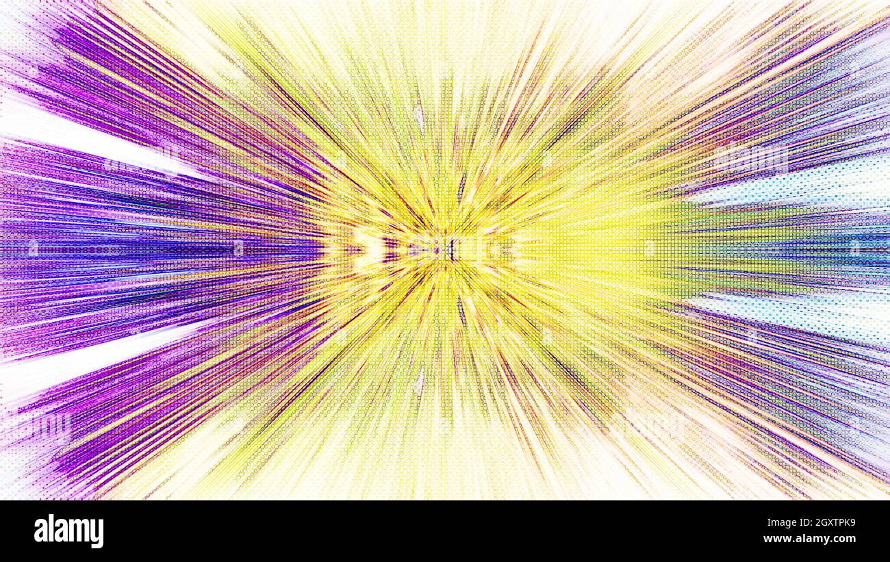 Un abstract motion blur sullo sfondo dell'immagine. Foto Stock