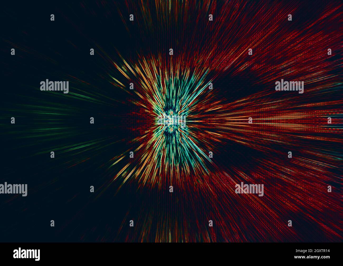 Un abstract motion blur sullo sfondo dell'immagine. Foto Stock