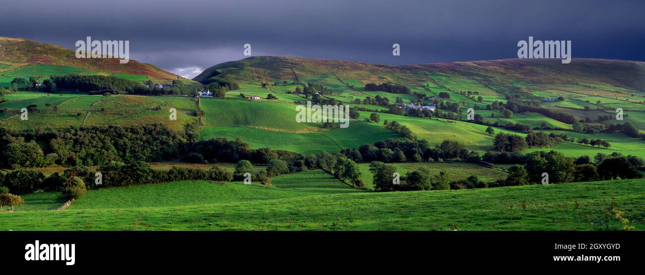 Glenelly Valley, Sperrin Mountains, County Tyrone, Irlanda del Nord Foto Stock