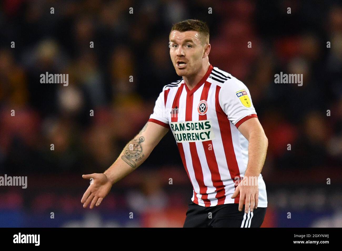 Sheffield Regno John Fleck Foto Stock