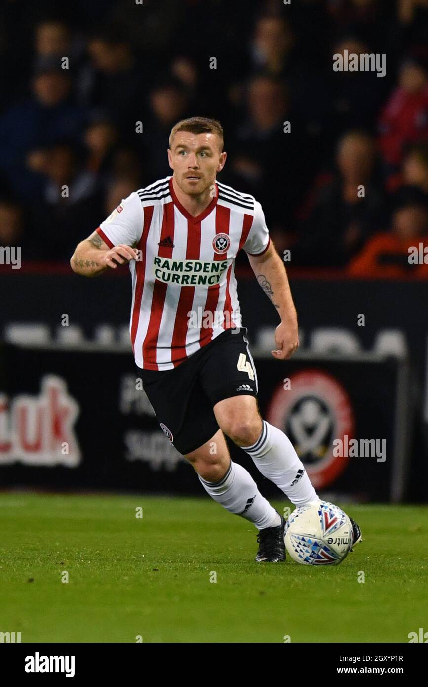 Sheffield Regno John Fleck Foto Stock
