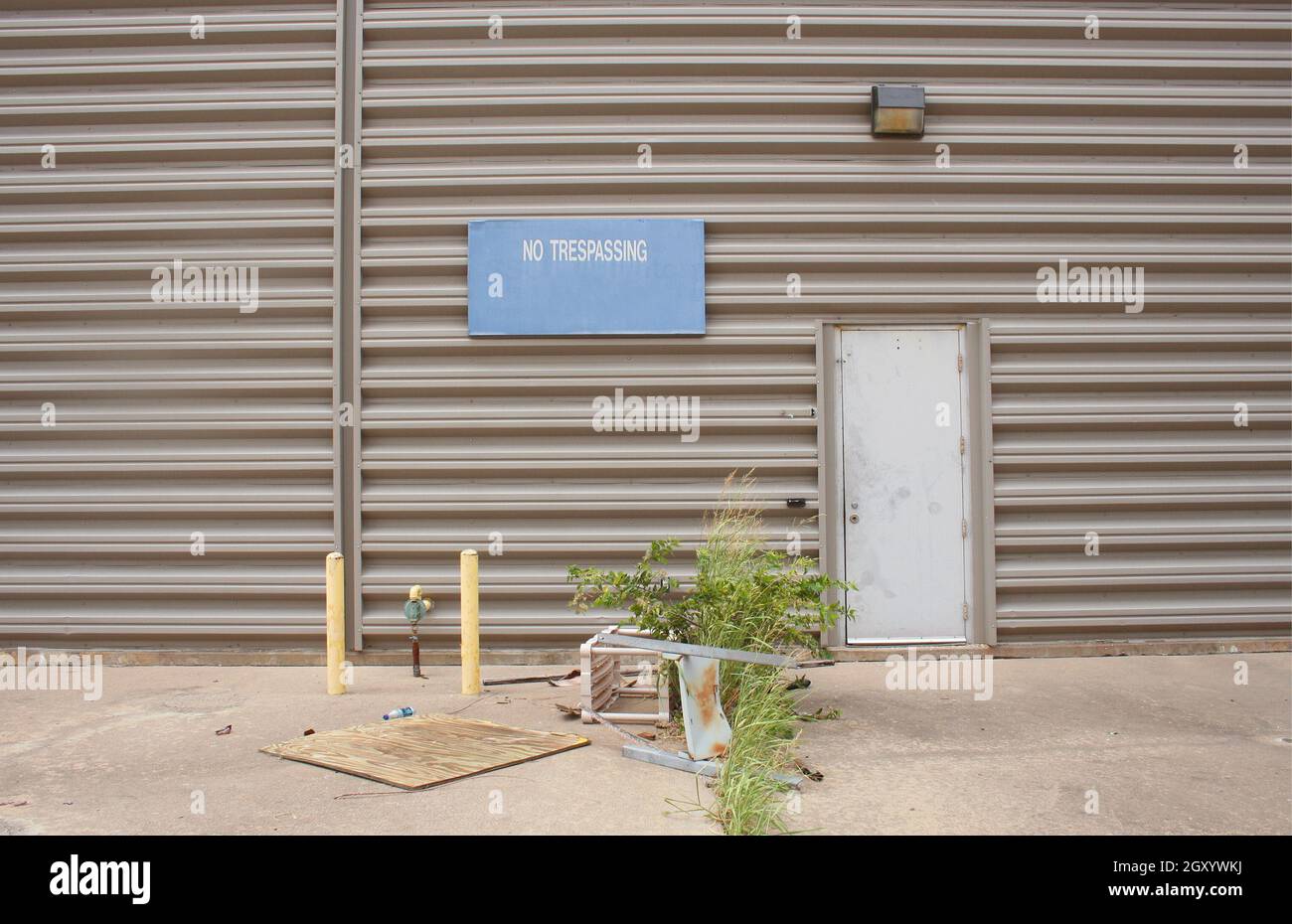 Abbandonato superconduttore Super Collider complesso in Waxahachie Texas Foto Stock