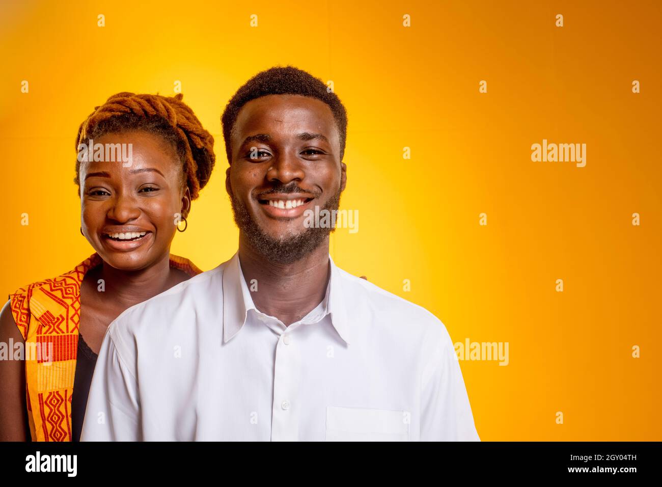 coppia en parfaite harmonie Foto Stock