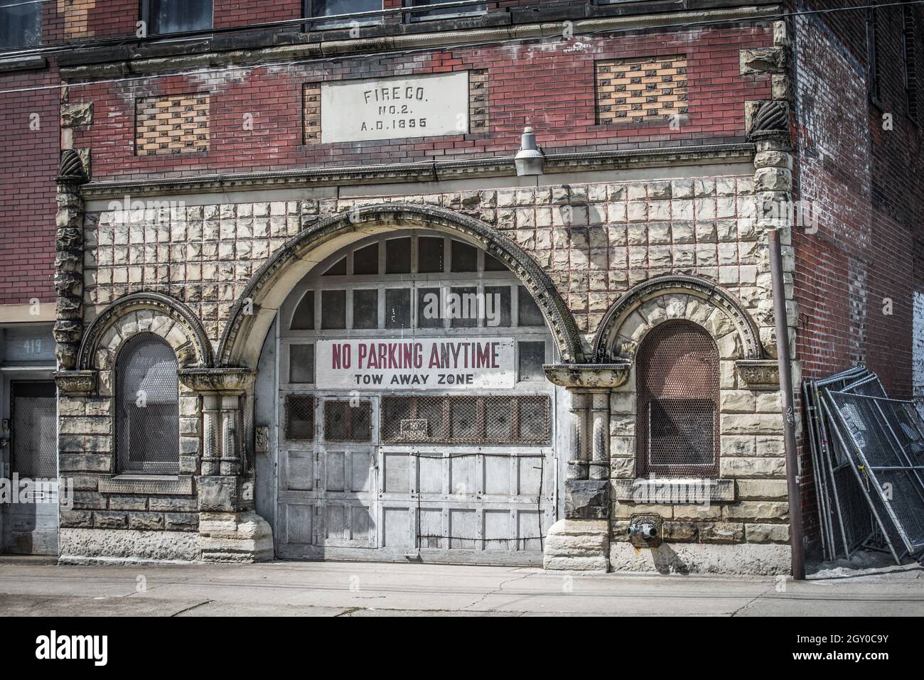 Stazione dei vigili del fuoco n. 2 - Covington - Kentucky Foto Stock