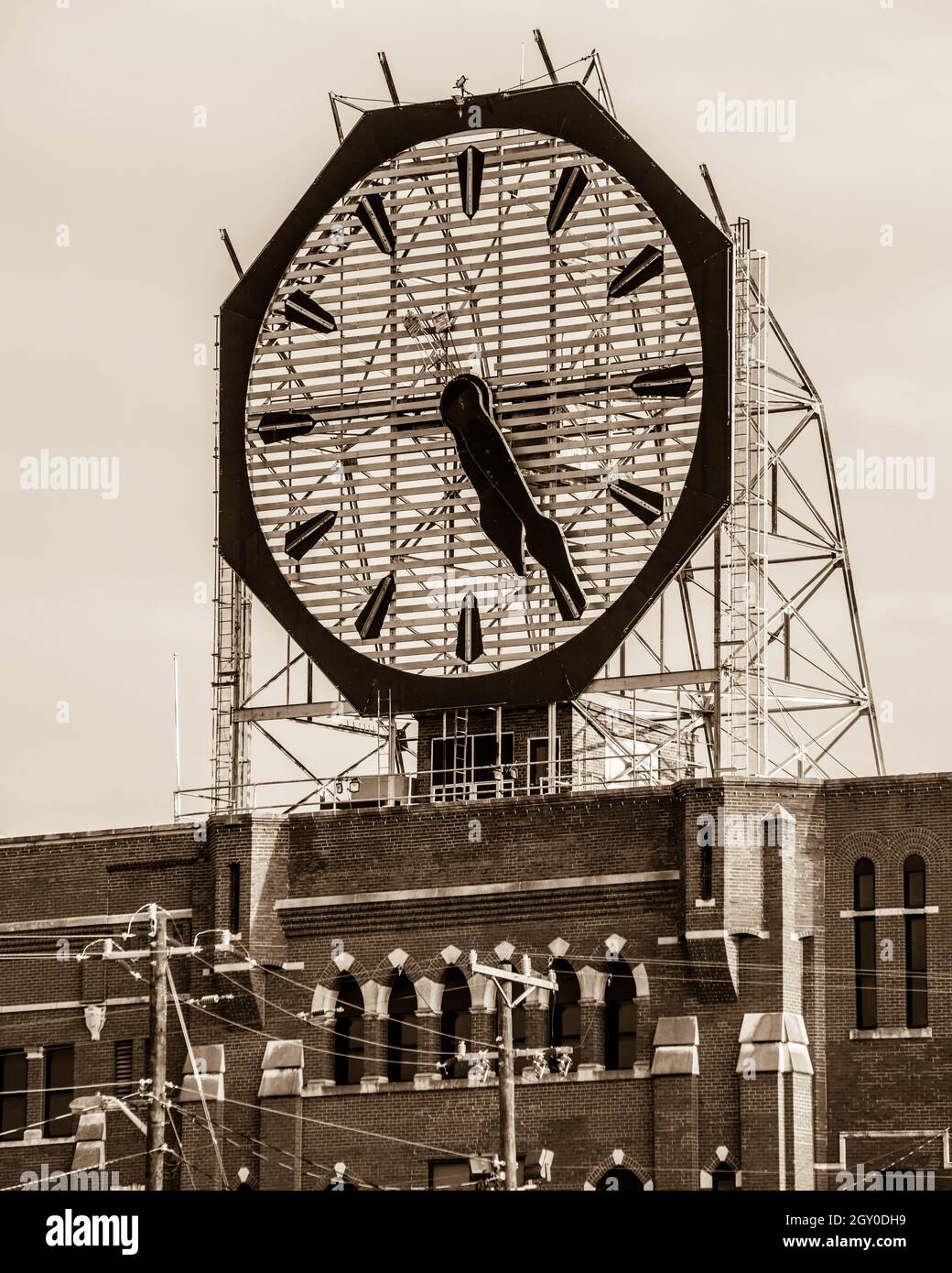Orologio Colgate Palmolive Vintage - Clarksville - Indiana Foto Stock