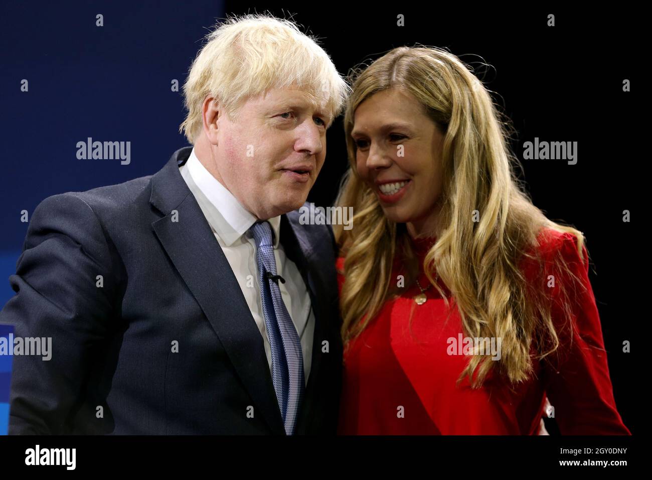 BORIS JOHNSON, CARRIE JOHNSON, 2021 Foto Stock