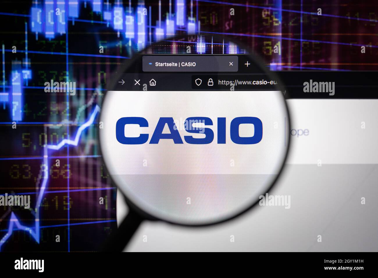 Casio logo immagini e fotografie stock ad alta risoluzione - Alamy